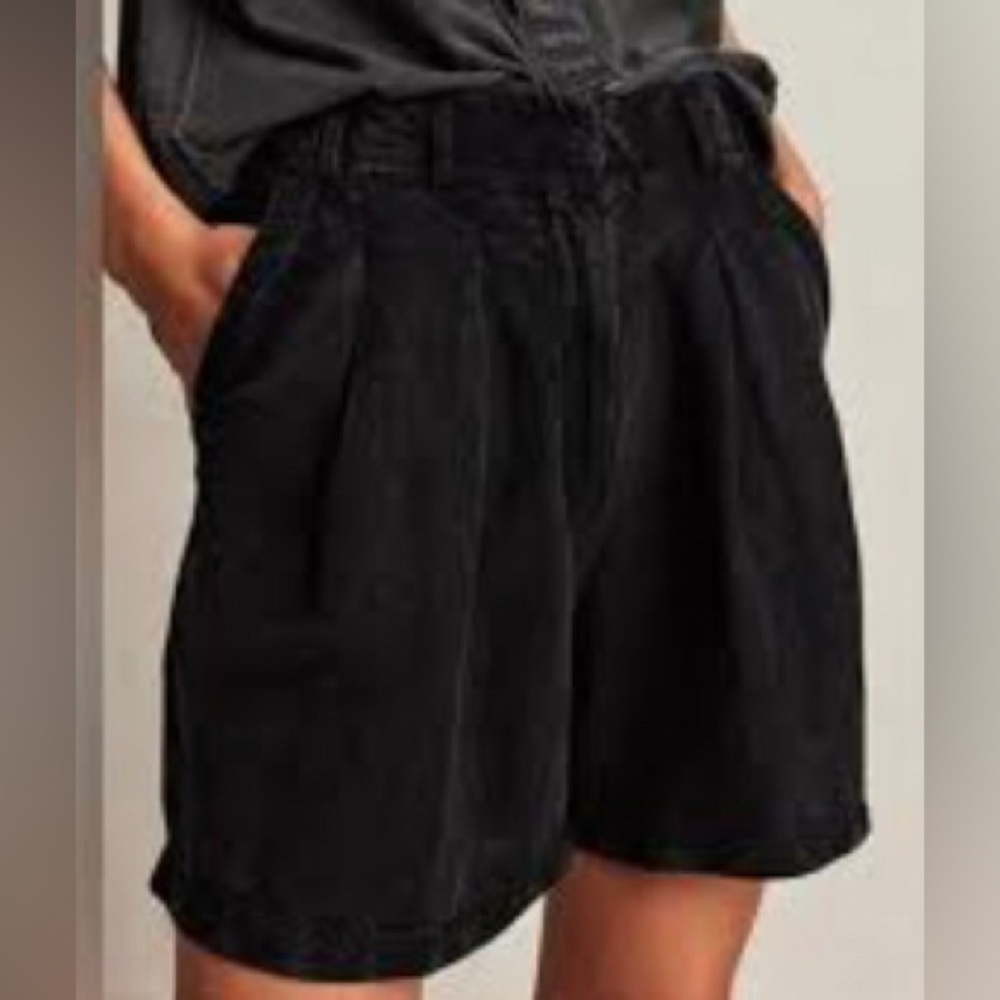 Express Vintage Leather Shorts